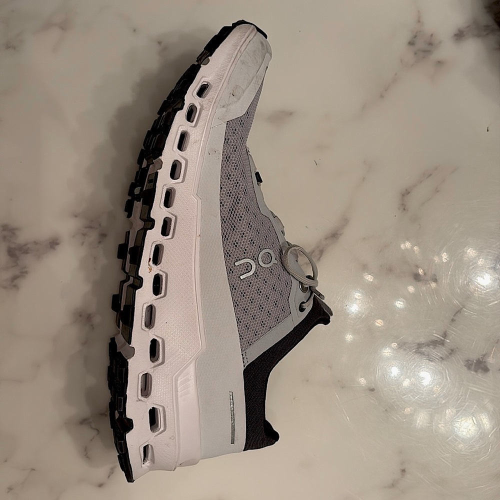 On Running Women's Ultra Gray and White Running Shoes